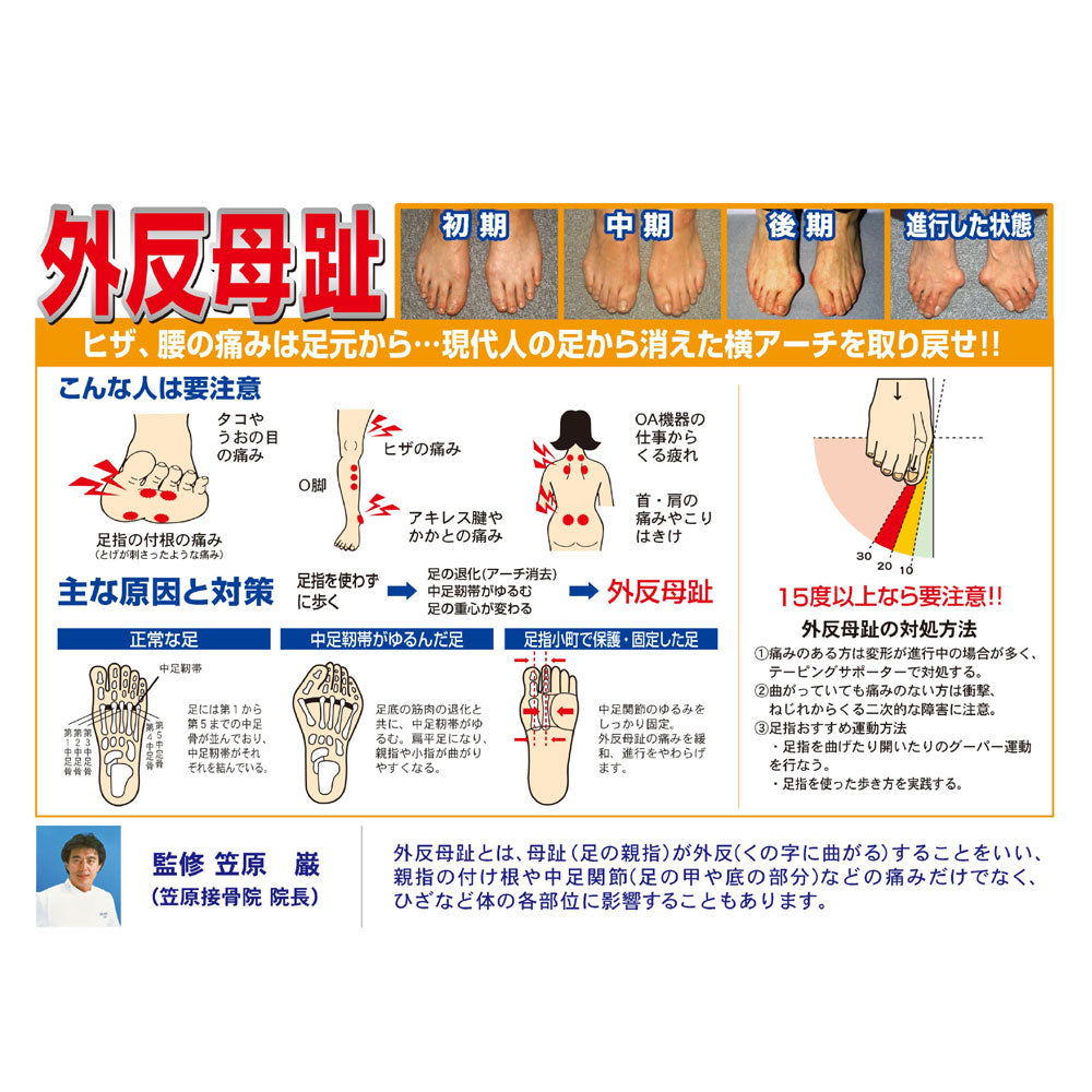 미노우라 엄지·새끼발가락 발 보호대 하드 타입 1매 상세 상품 사진 5