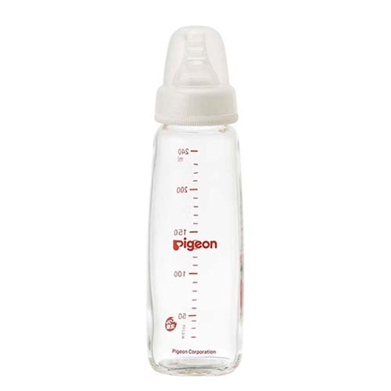 피죤 슬림타입 내열유리 젖병 240ml 4개월부터 800x800
