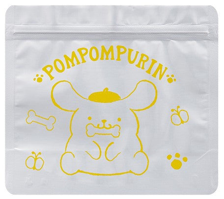 캐릭터 알루미늄 지퍼백 5P (미키, 곰돌이 푸, 도라에몽, 키티, 마이멜로디, 폼폼푸린, 시나모롤, 리틀트윈스타, 포차코) - 하카타몰