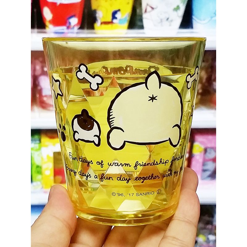 산리오 폼폼푸린 캐릭터 클리어 컵 상세 2