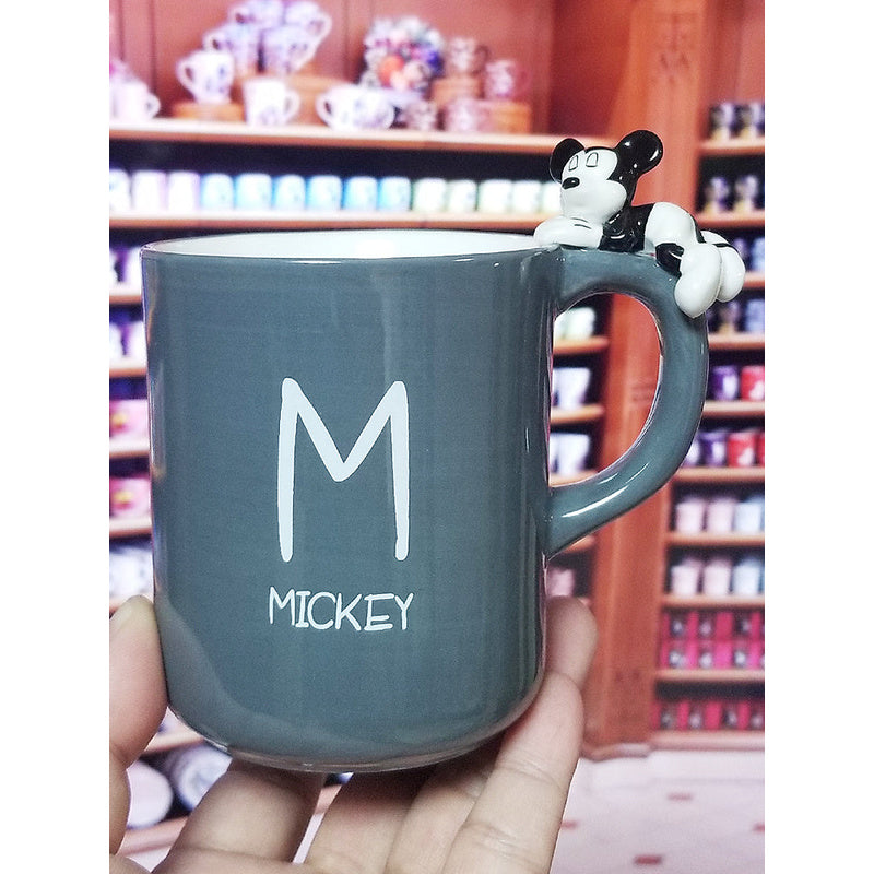 썬아트 잘자요 미키마우스 피규어 머그컵 260ml