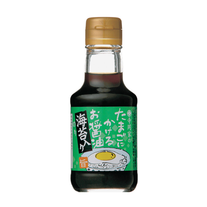 테라오카 계란간장 일본산 구운 김 함유 150ml 일본 제조사 공식 패키지 정면