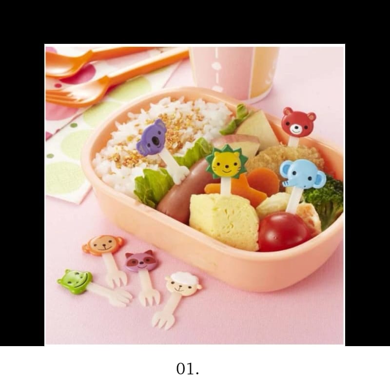 01. 동물 - 토루네 캐릭터 도시락 꾸미기 데코픽